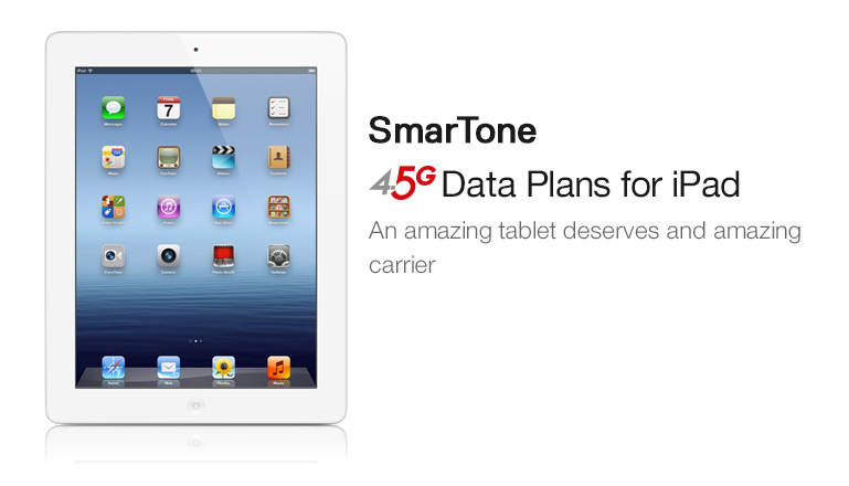 SmarTone iPad 數據計劃