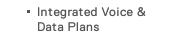Integrated Voice & Data Plans