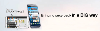 Samsung Galaxy Note II subscription offer