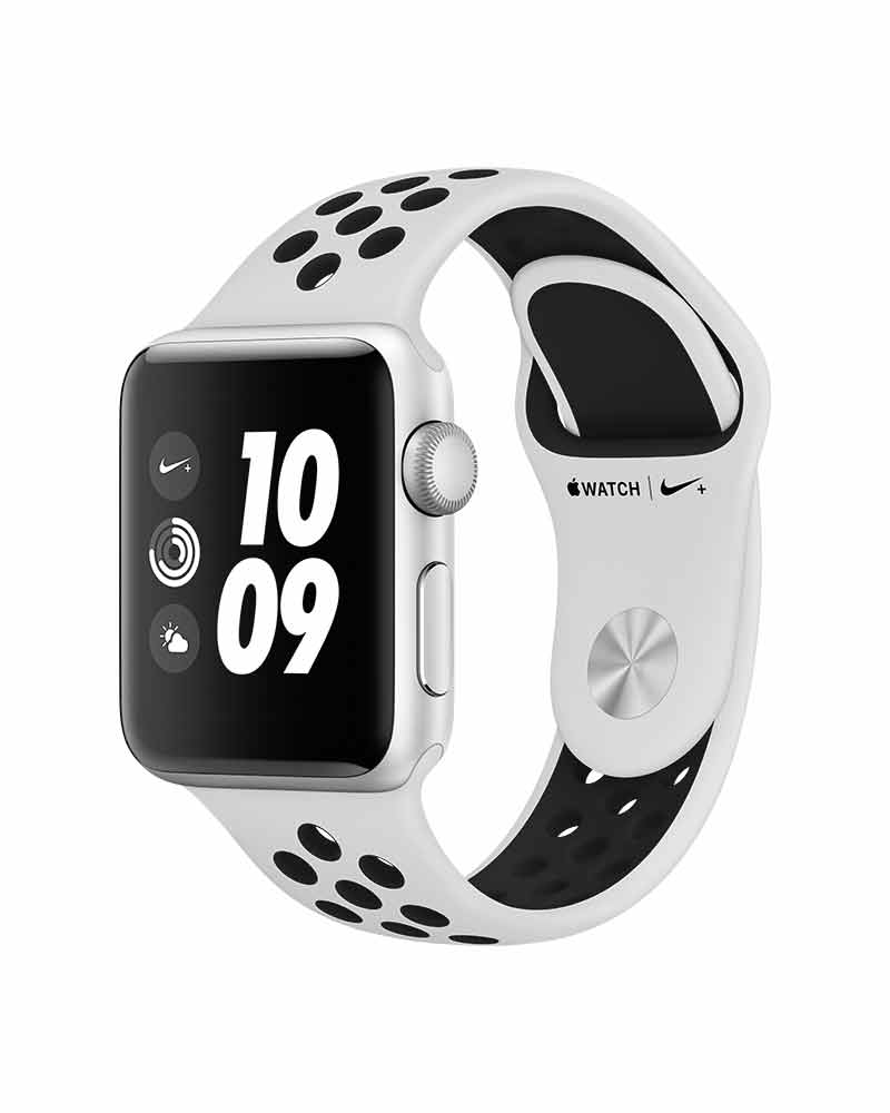 Apple-Watch-Nikeplus-Silver-Aluminum-Case-with-Pure-PlatinumBlack-Nike-Sport-Band38mm