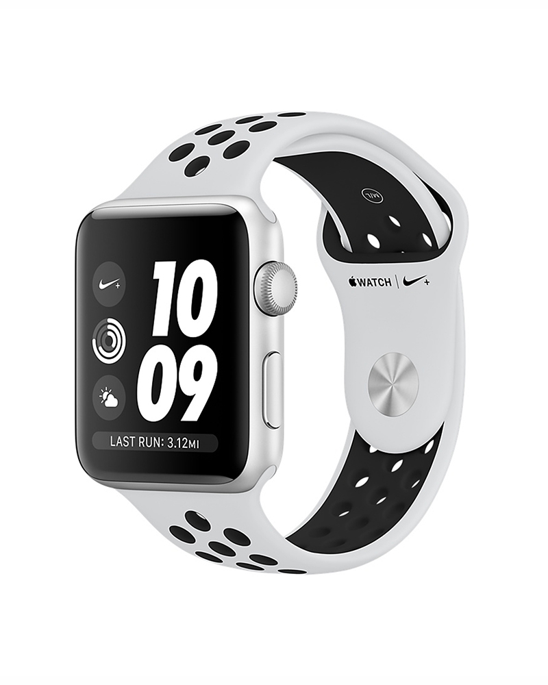 Apple-Watch-Nikeplus-Silver-Aluminum-Case-with-Pure-PlatinumBlack-Nike-Sport-Band42mm