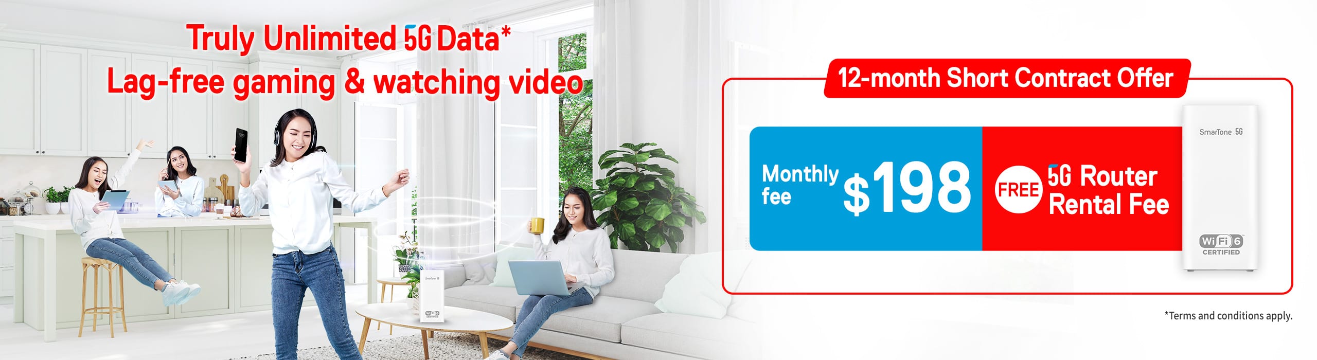 Home 5G Broadband Plan Hong Kong SmarTone