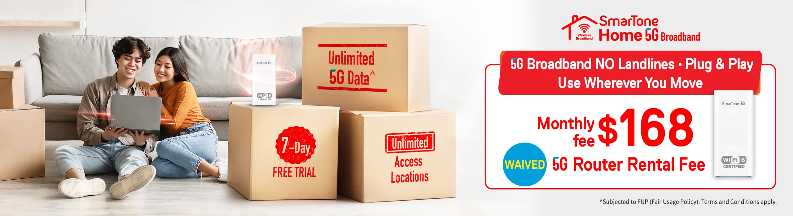 Home 5G Broadband Plan Hong Kong SmarTone