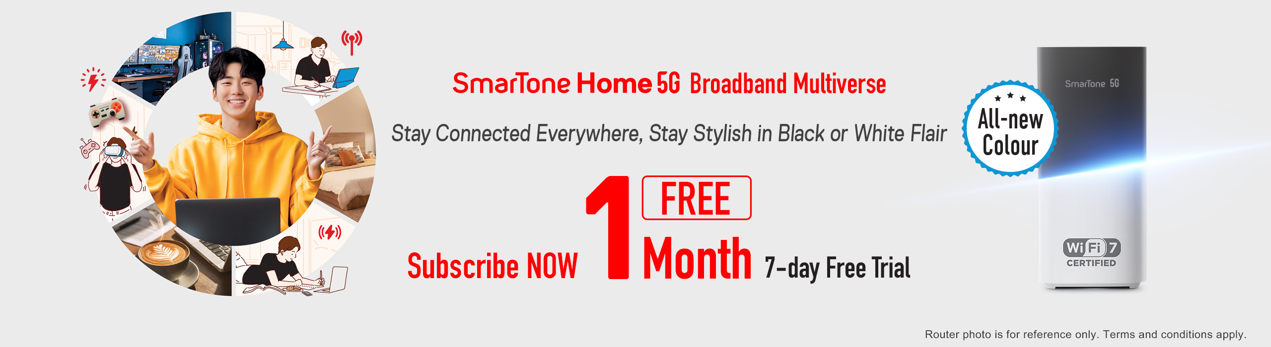 Home 5G Broadband Plan in Hong Kong | SmarTone