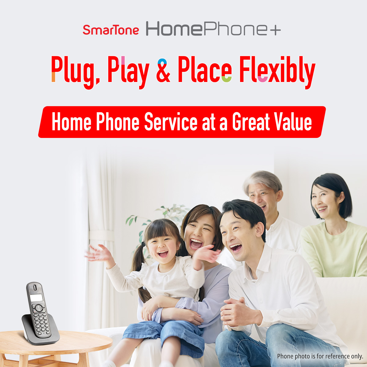 HomePhone+ | Wireless Digital Home Phone| SmarTone