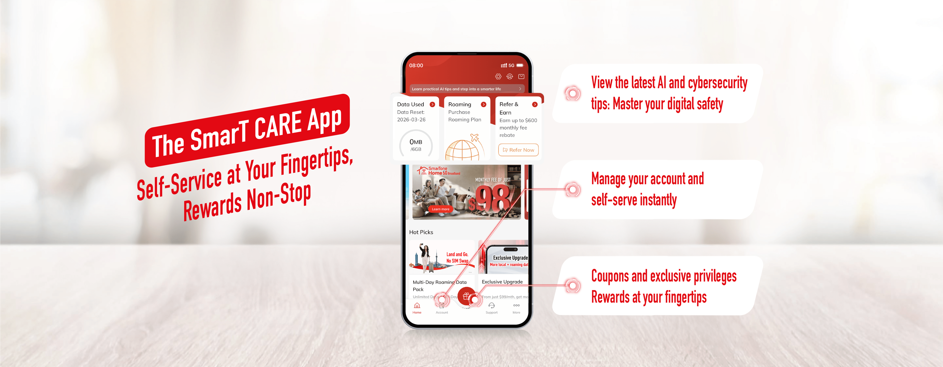 SmarTone CARE All-New Interface Smarter Experience - SmarTone