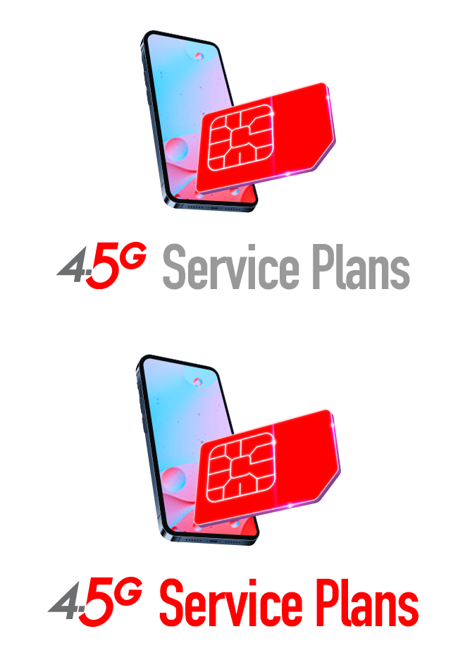 4.5G Service Plans