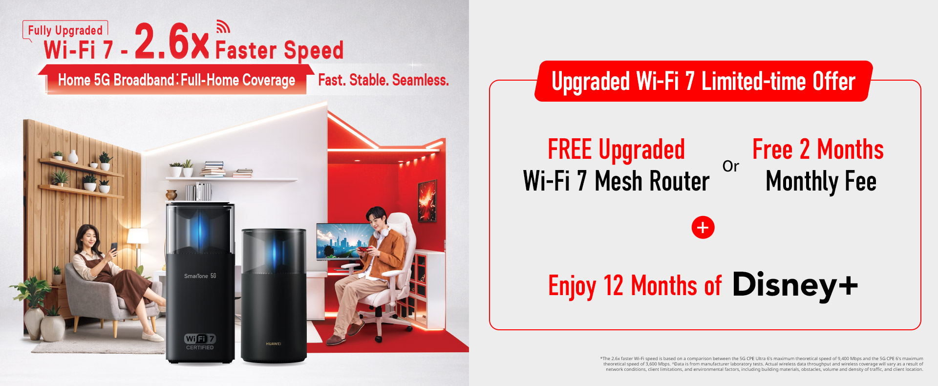 Home 5G Broadband Plan in Hong Kong | SmarTone