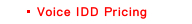 Voice IDD Pricing