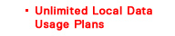 Unlimited Local Data Usage Plans