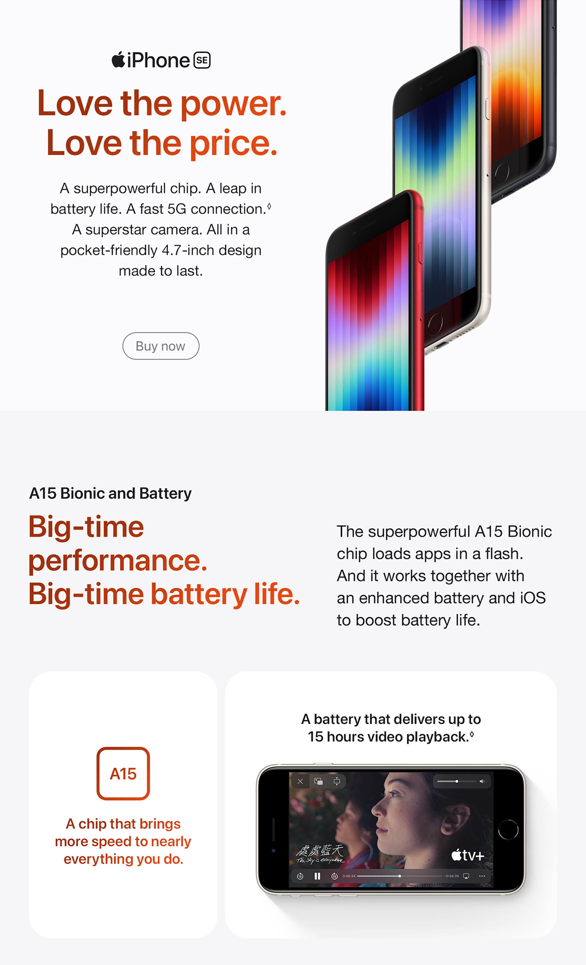 Smartone iphone se3 Clearance